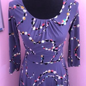 Boden fit and flare dress size 6 R